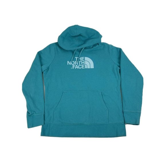 The North Face Tops - North Face Women's Teal Blue Hoodie SZ L Logo